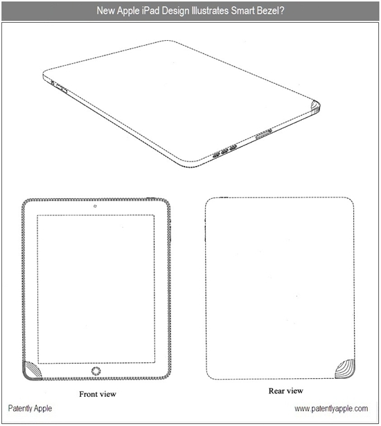 双底座接口 苹果中国申请iPad专利曝光