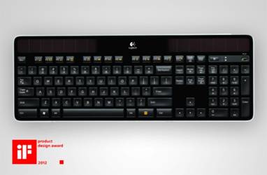 罗技无线太阳能键盘K750获德国iF设计大奖